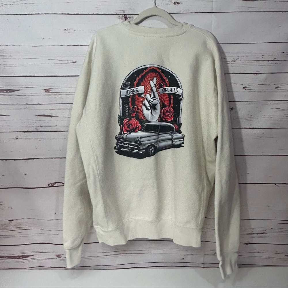 Loser Machine BEL AIR HW CREW FLEECE size L